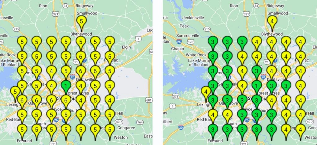 local seo rank changes